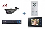 ���� ���� �����! 4 ������ ����� + DVR + ����� �������� ����� + ��� 7"